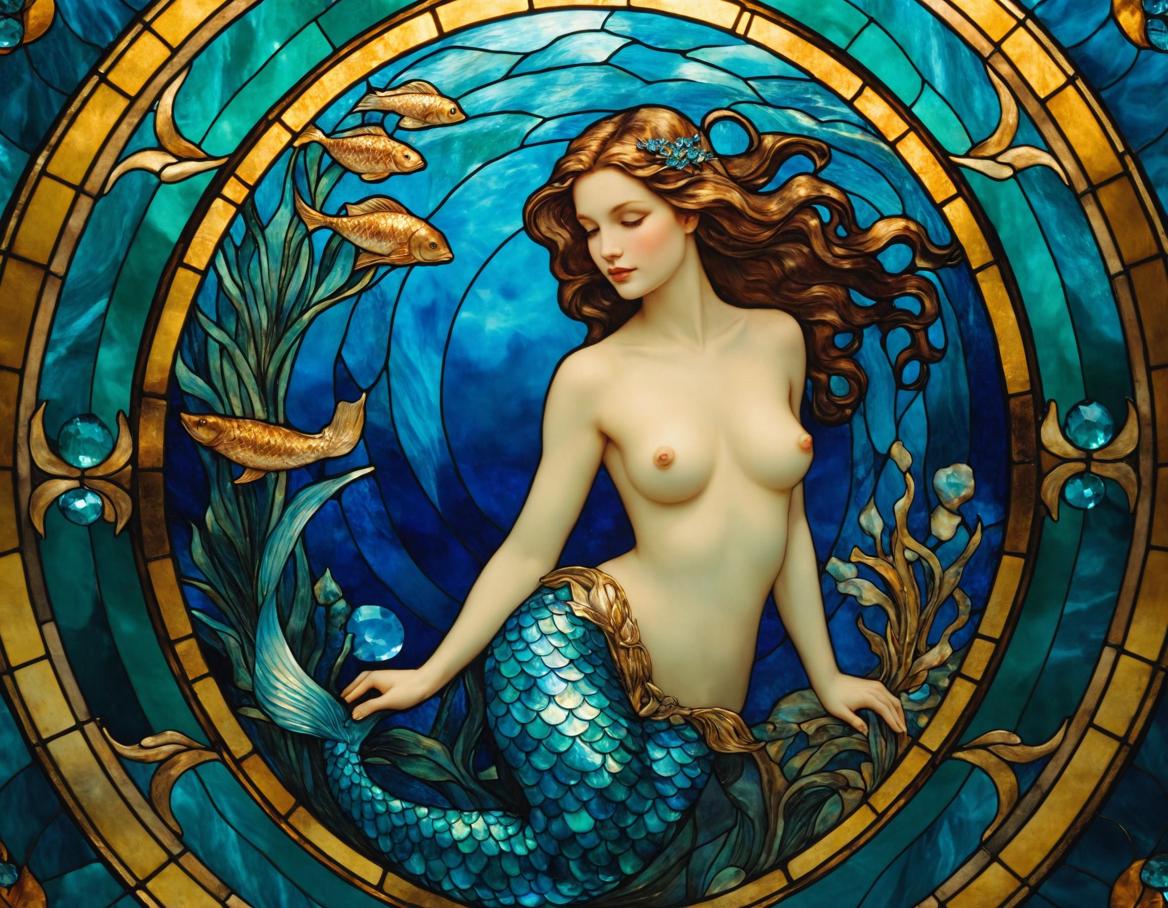 XXI secolo e contemporaneo Iatus Ondine stampa digitale su tela in vendita