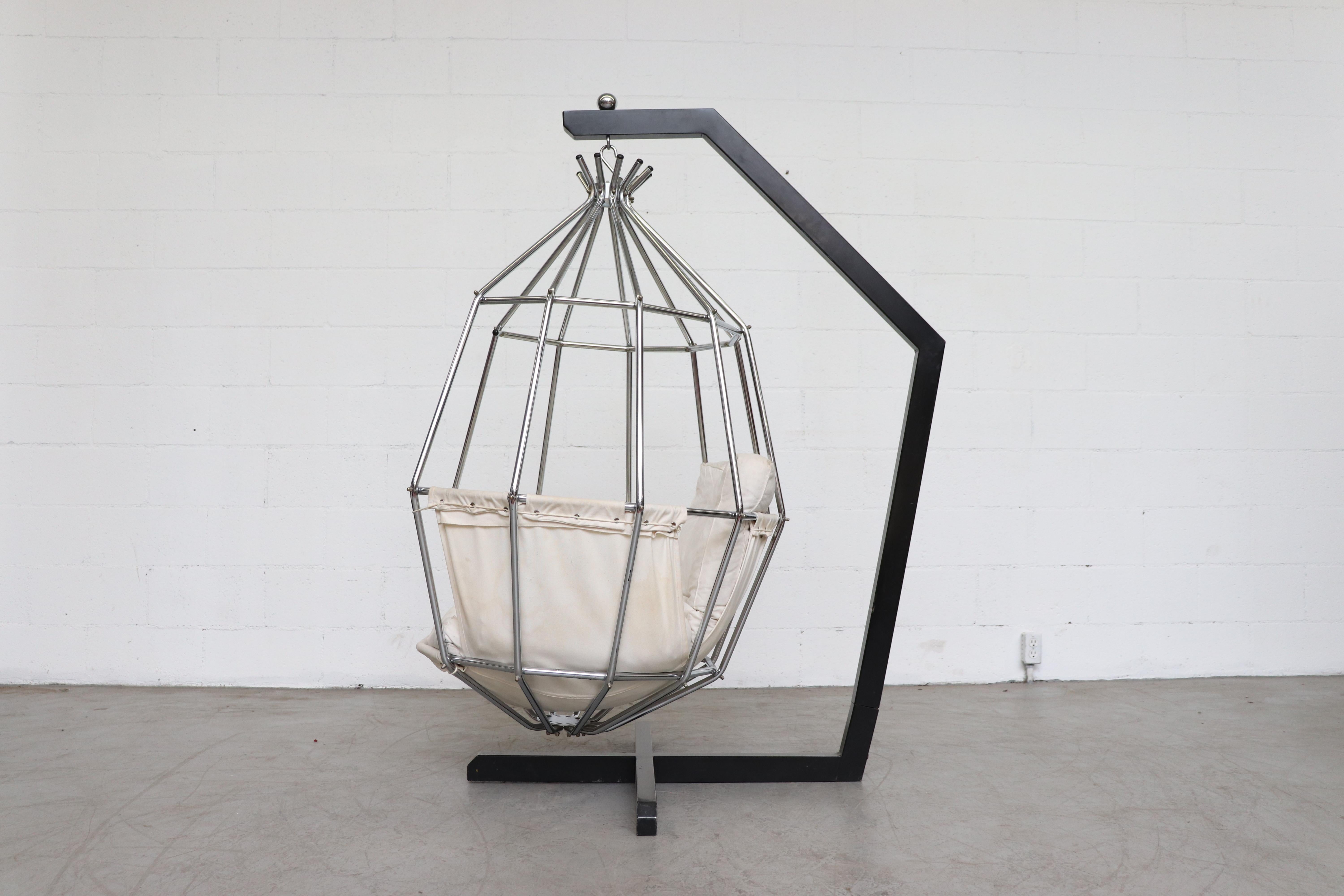 bird cage hanging chair