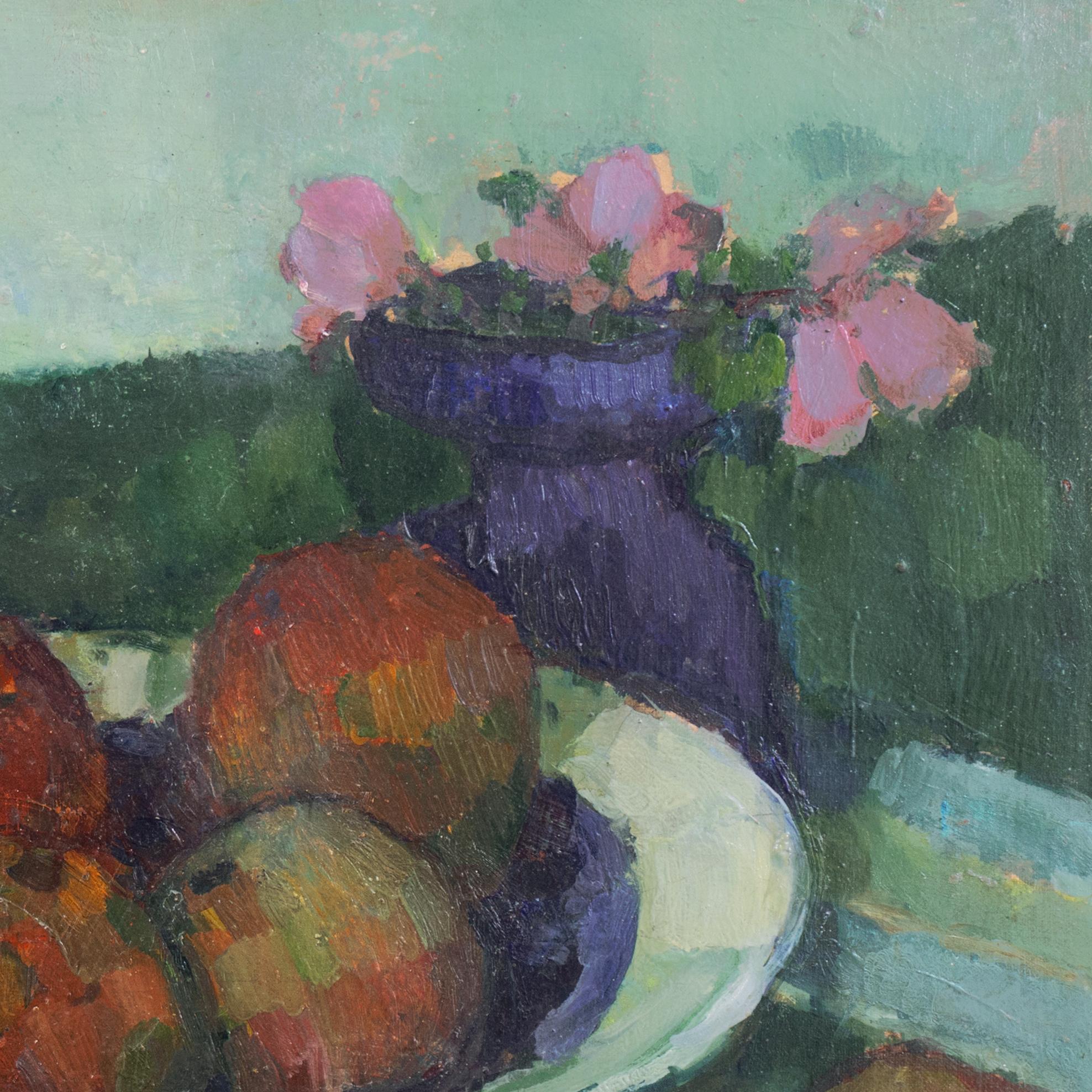 'Still Life with Fruit and Flowers', Paris, Tokyo, London, Copenhagen Academy For Sale 3
