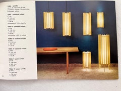 Ib Fabiansen SPACE AGE Stehleuchte aus Holz von Fog & Mørup - Dänemark - 1960s