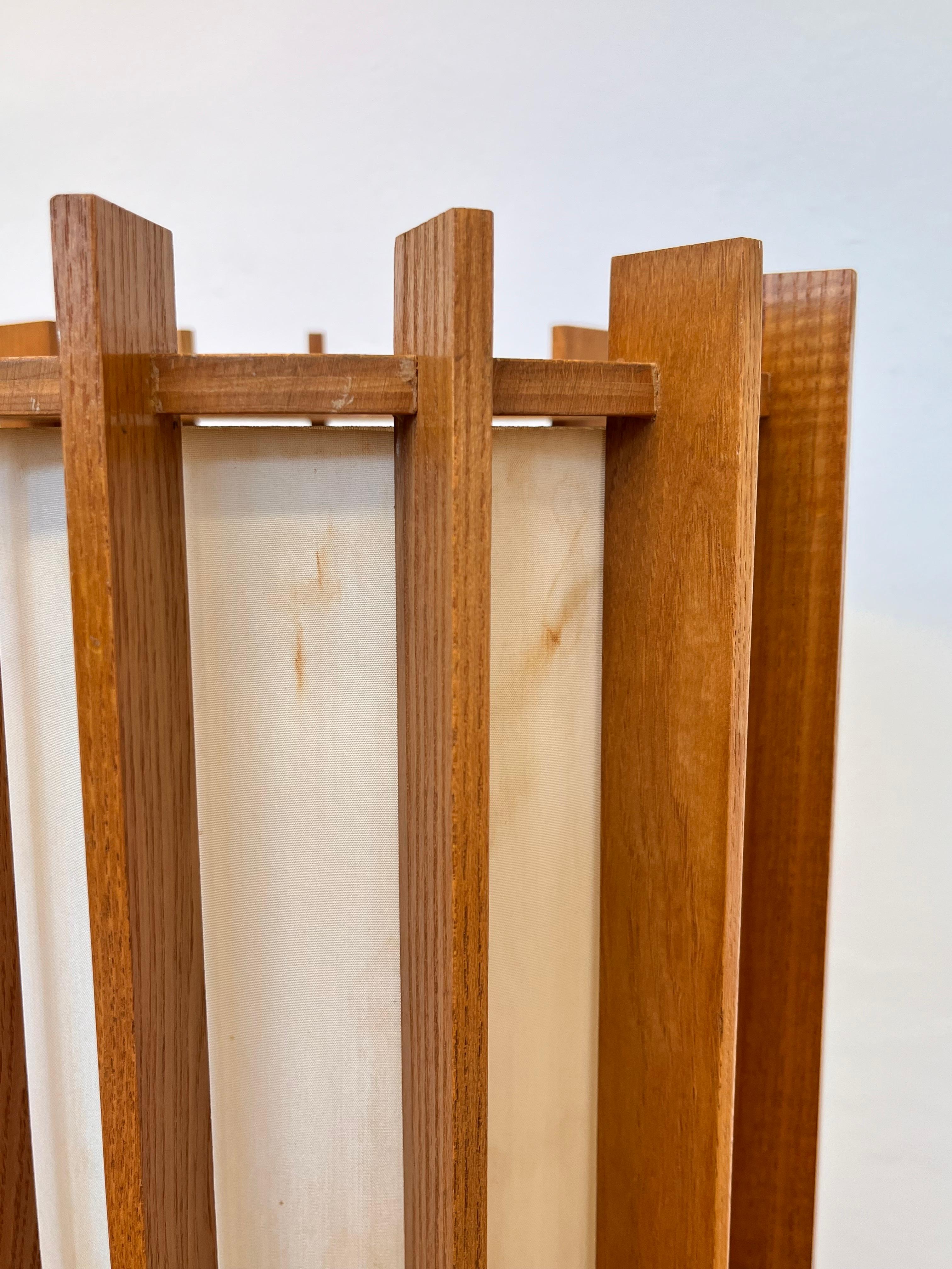 Lampadaire SPACE AGE en bois d'Ib Fabiansen par Fog & Mørup - Danemark - années 1960 en vente 2