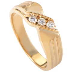 I.B. Goodman 14 Karat Yellow Gold Diamond Band Ring 60613AGW4X