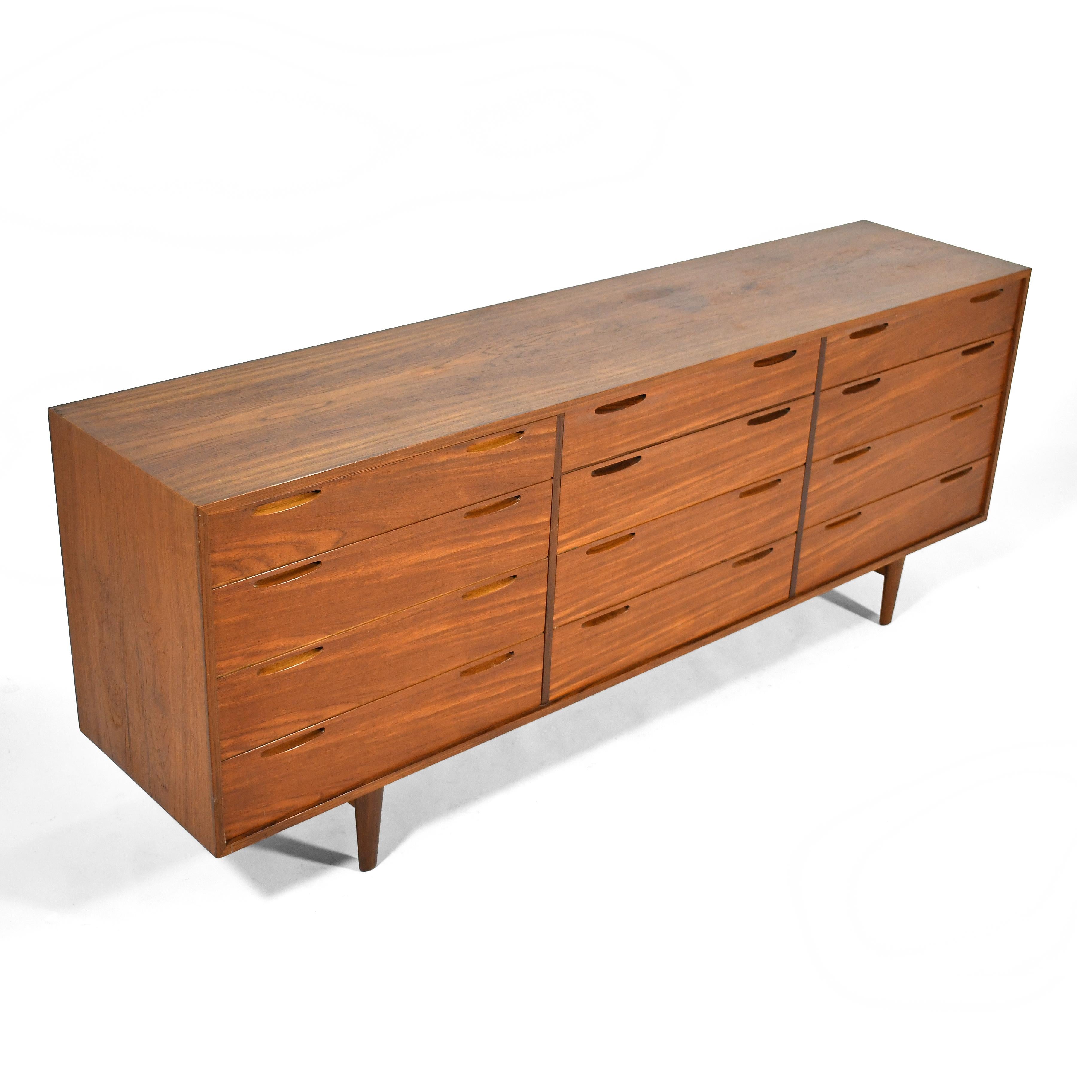 Ib Kofod-Larsen 12 Drawer Cabinet For Sale 2
