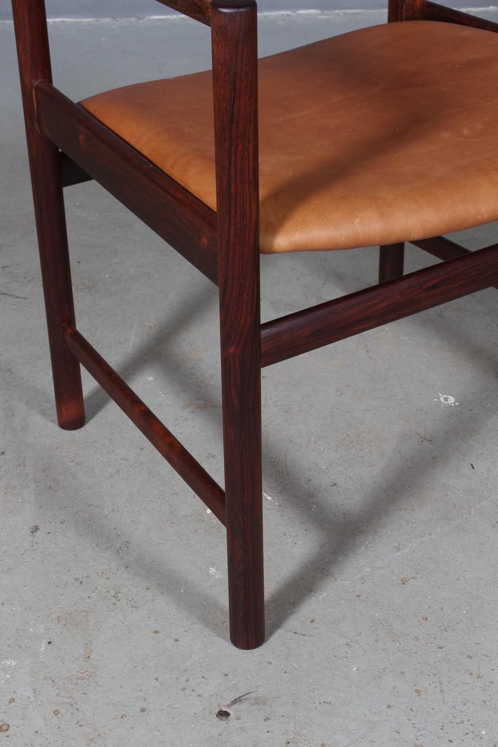 Danish Ib Kofod-Larsen Armchair in Rosewood