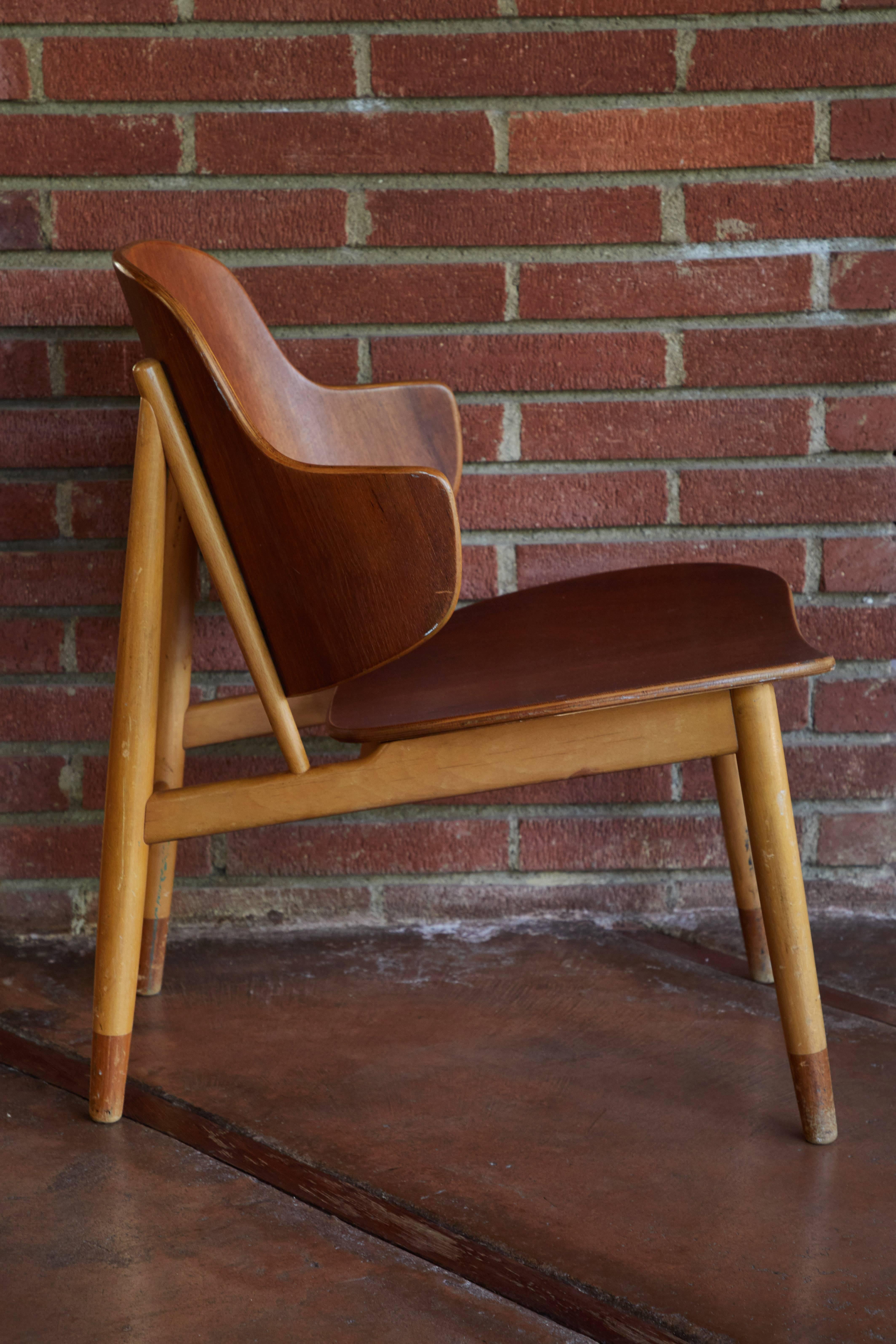 Ib Kofod-Larsen Chairs for Christiansen & Larsen In Good Condition In Glendale, CA