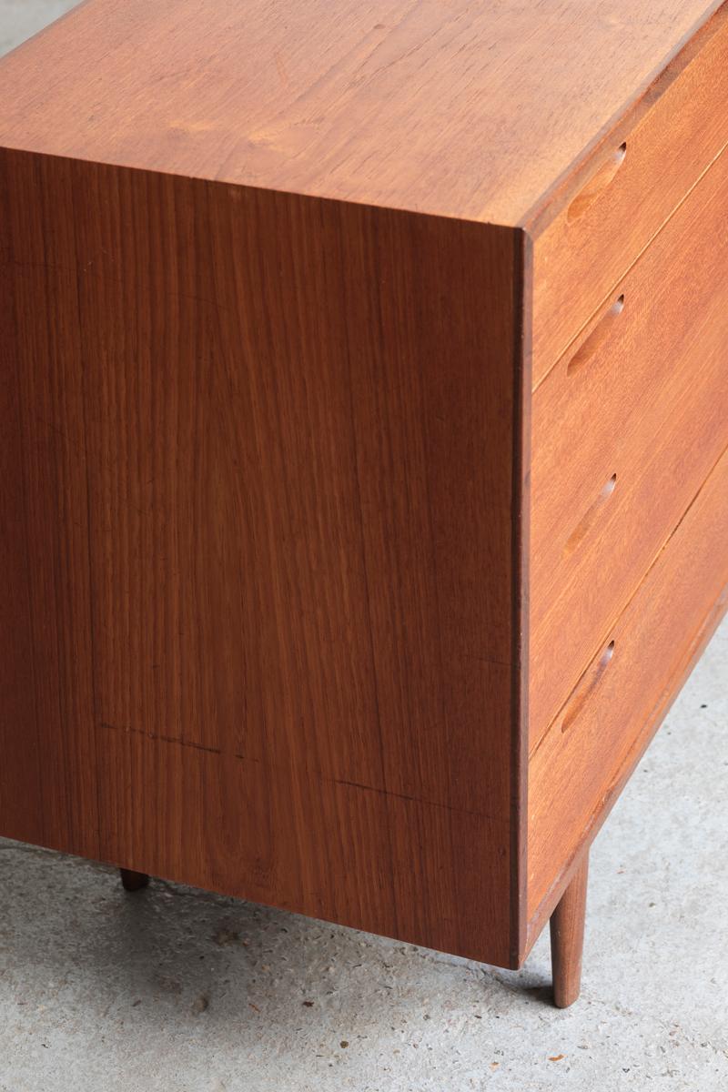 Ib Kofod Larsen Chest of Drawers (Teak) for Brande Mobelfabrik, Denmark, 1960s 10