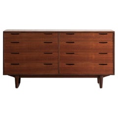 Ib Kofod Larsen Chest of Drawers (Teak) for Brande Mobelfabrik, Denmark, 1960s