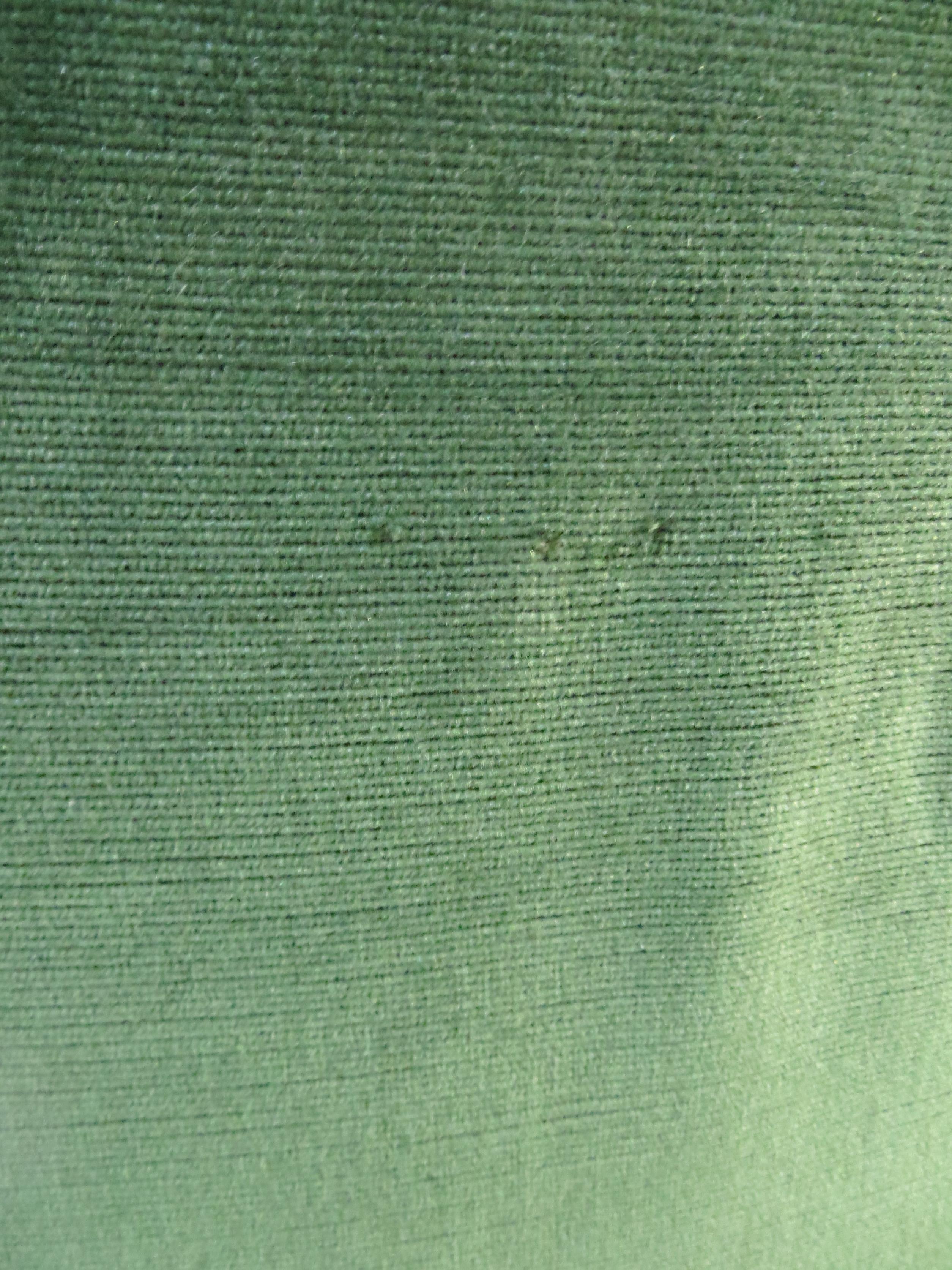 Ib Kofod-Larsen Danish Design Armchair Lounge Chairs in Green Velvet, Set of 6 13