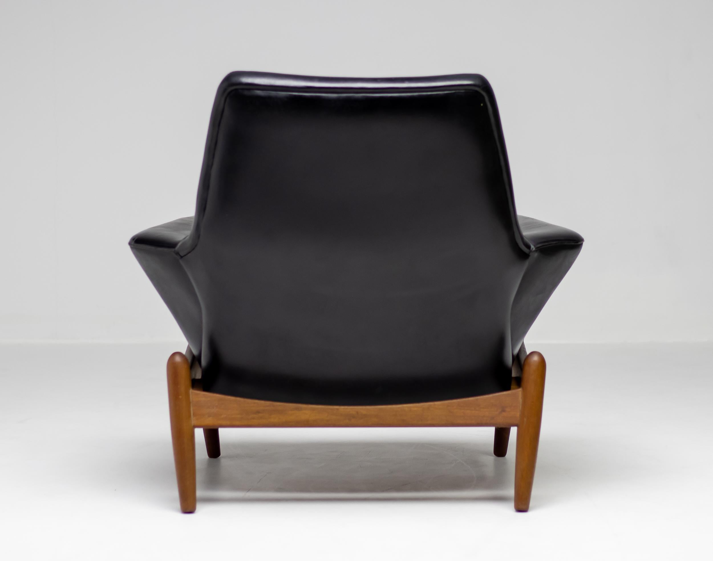 Ib Kofod Larsen Danish Lounge Chair 4