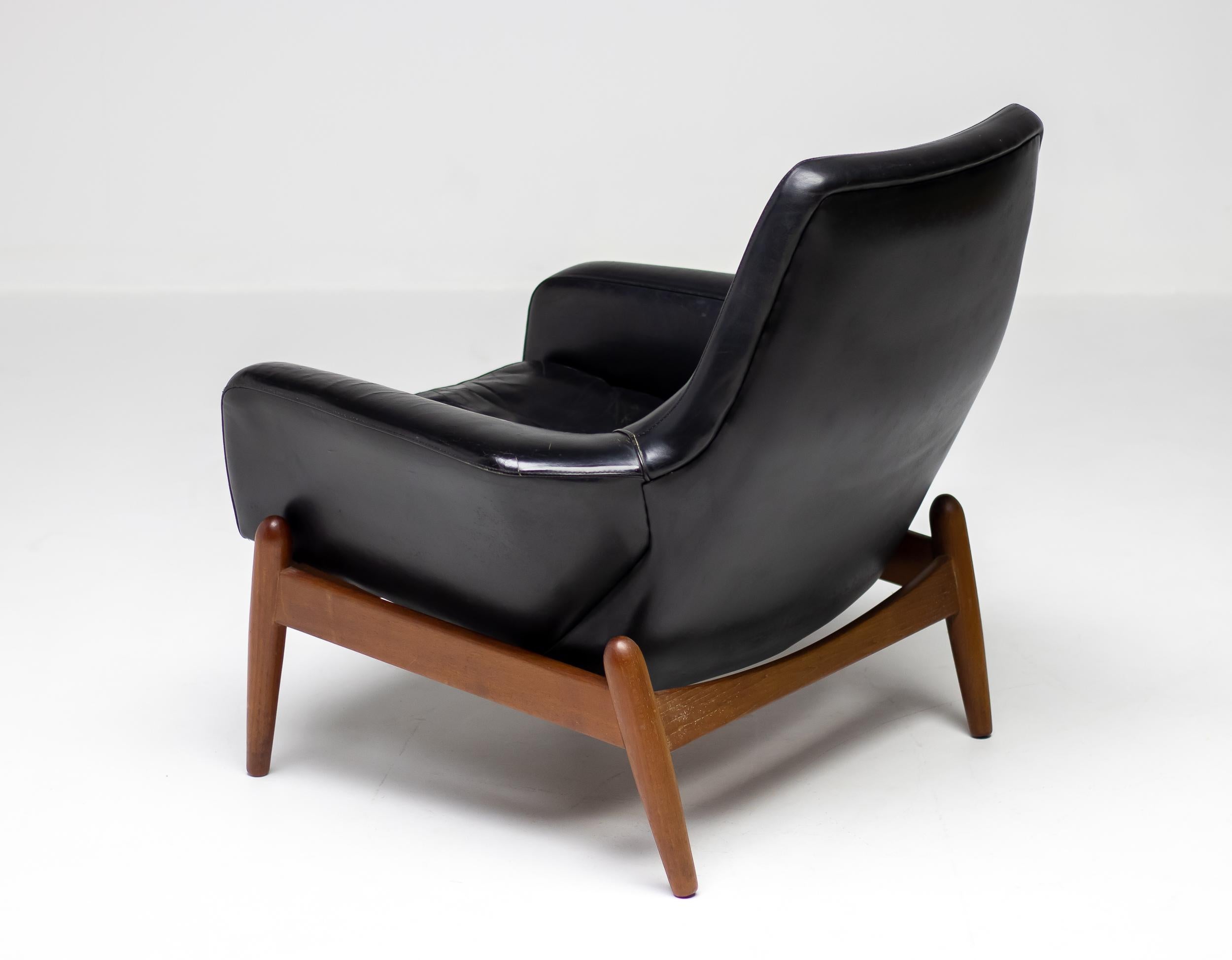 20th Century Ib Kofod Larsen Danish Lounge Chair