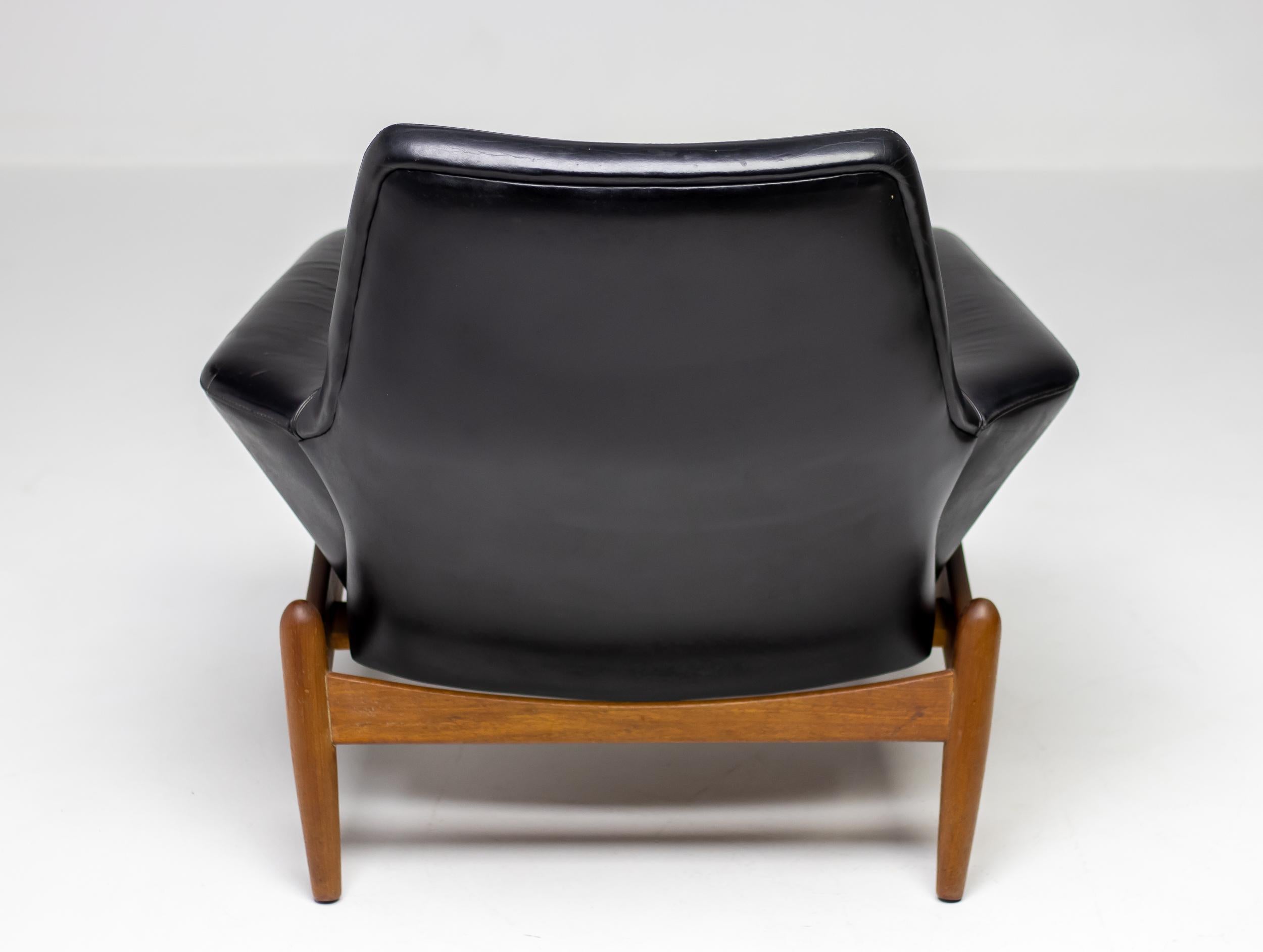 Ib Kofod Larsen Danish Lounge Chair 1