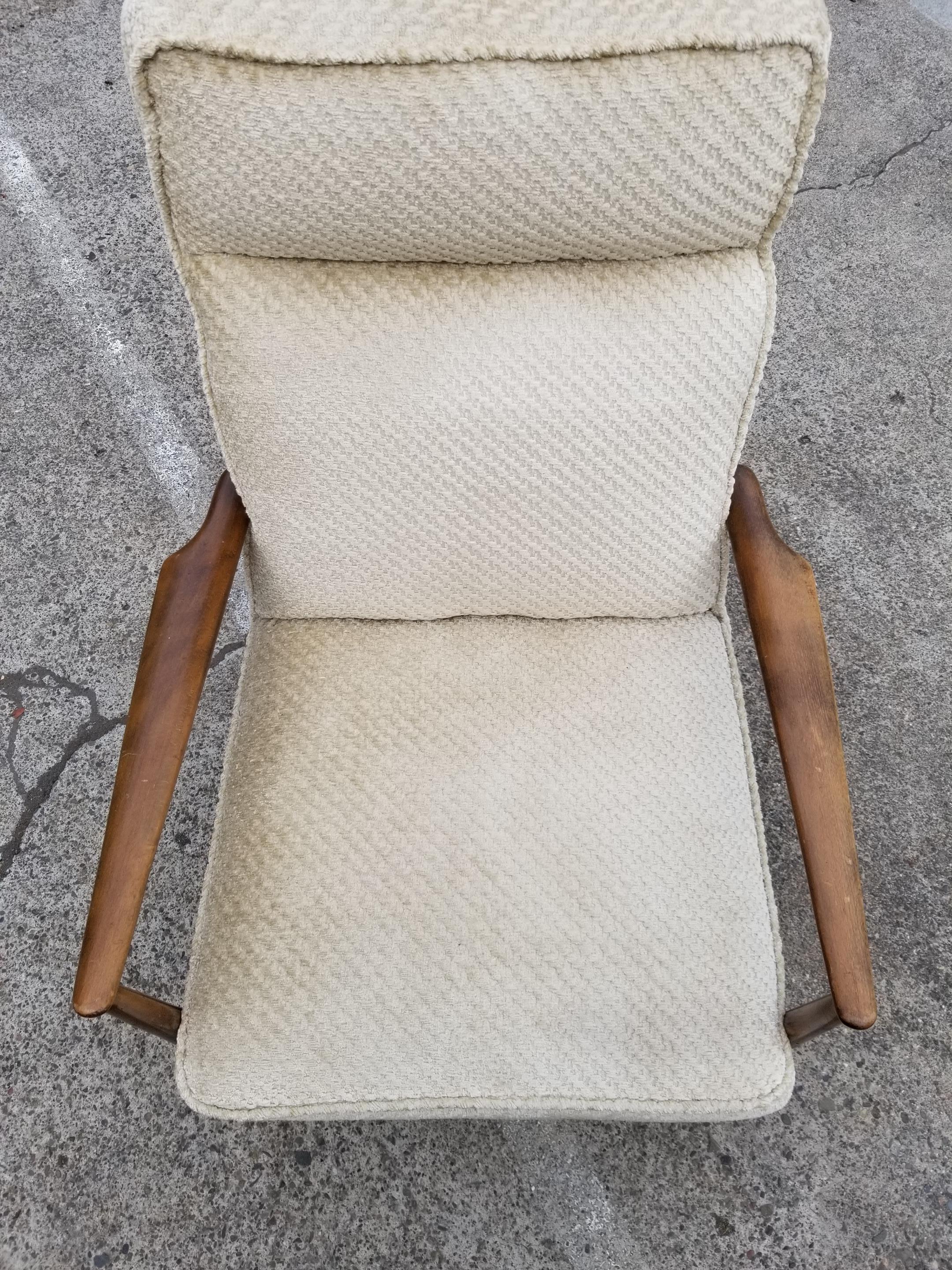 Ib Kofod-Larsen Danish Modern High Back Lounge Chair 2