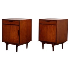 Ib Kofod Larsen Danish Modern Teak Nightstands