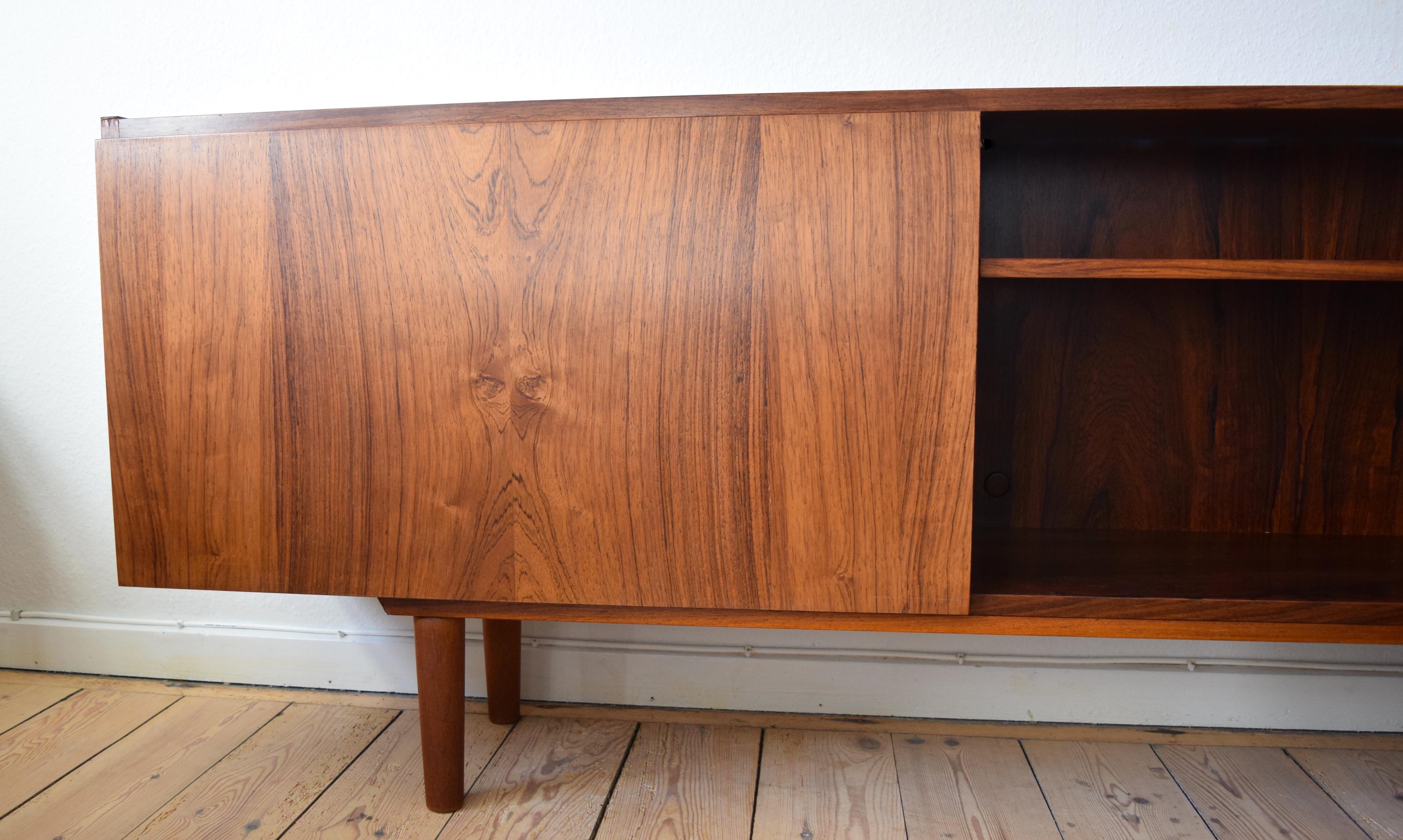 Ib Kofod-Larsen Danish Rosewood Sideboard, 1960s For Sale 2