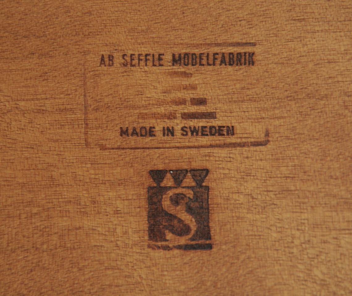 20th Century Ib Kofod-Larsen Desk in Teak by Seffle Möbelfabrik, Sweden, 1950s