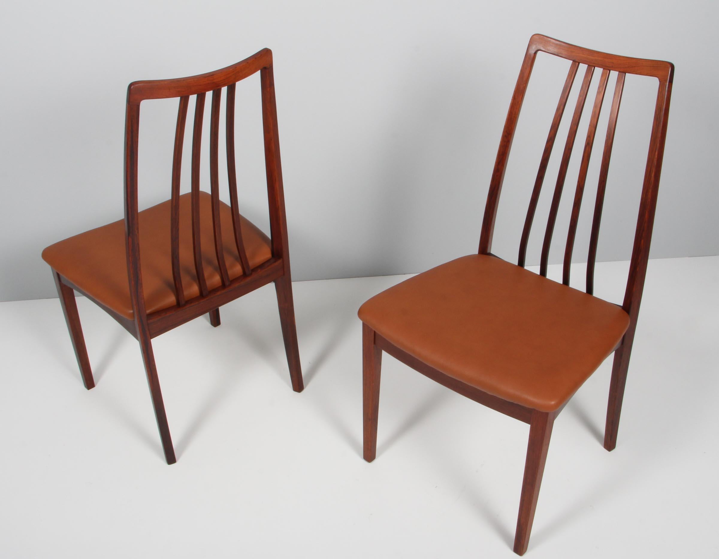 Scandinavian Modern Ib Kofod-Larsen Dining Chairs