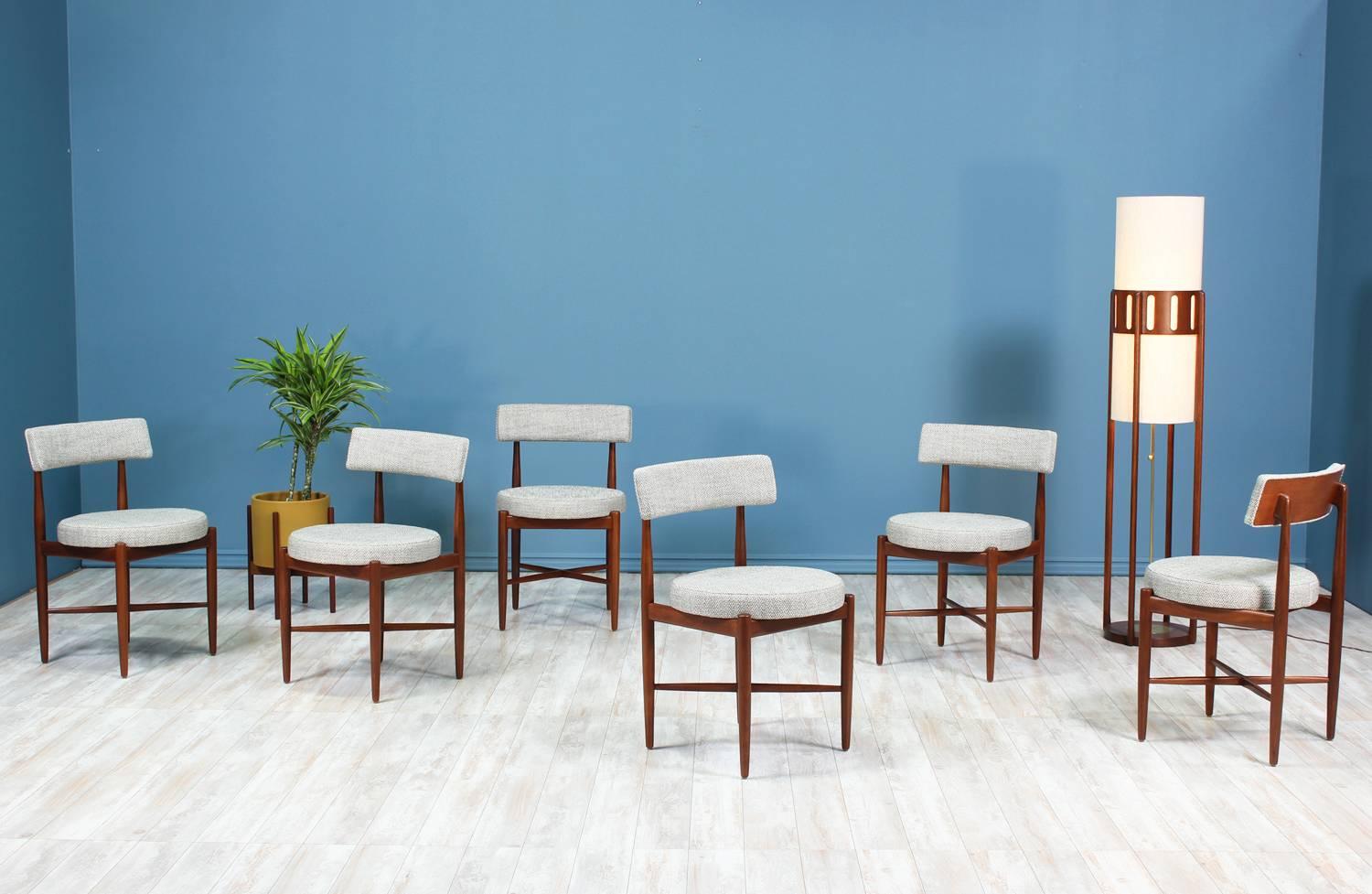 Ib Kofod-Larsen Dining Set with Six Chairs for G-Plan 2