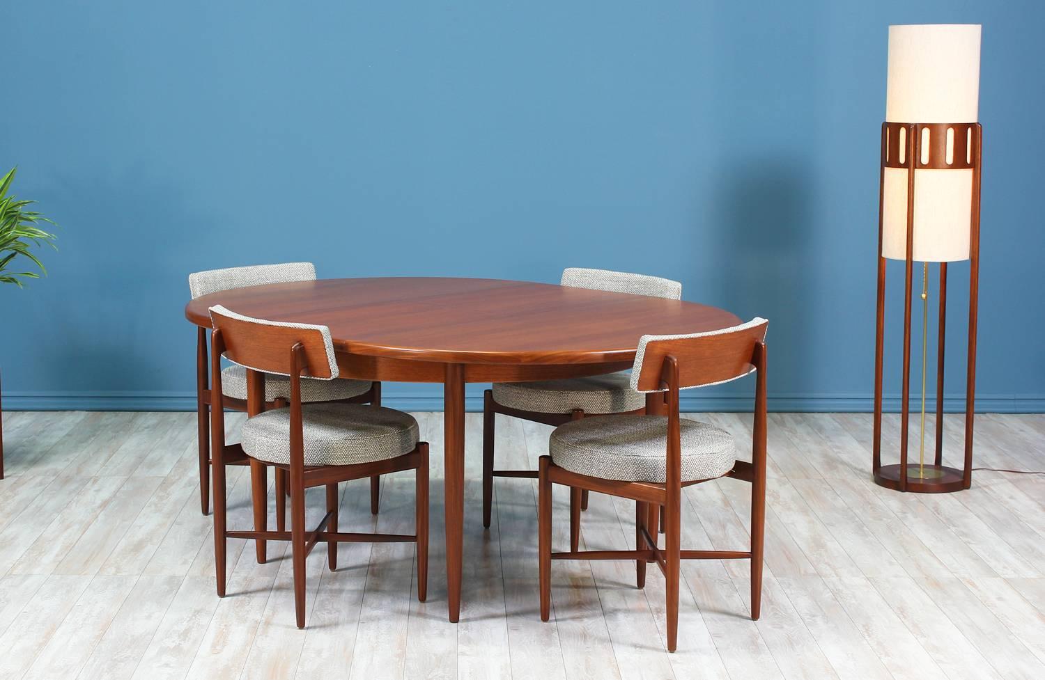 English Ib Kofod-Larsen Dining Set with Six Chairs for G-Plan