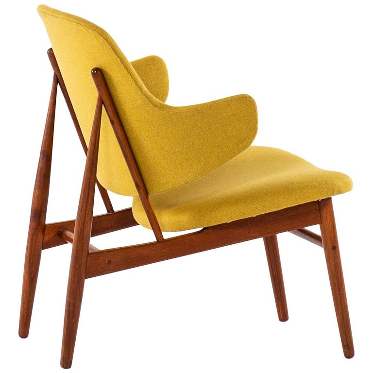 Ib Kofod-Larsen Easy Chair by Christensen & Larsen in Denmark For Sale