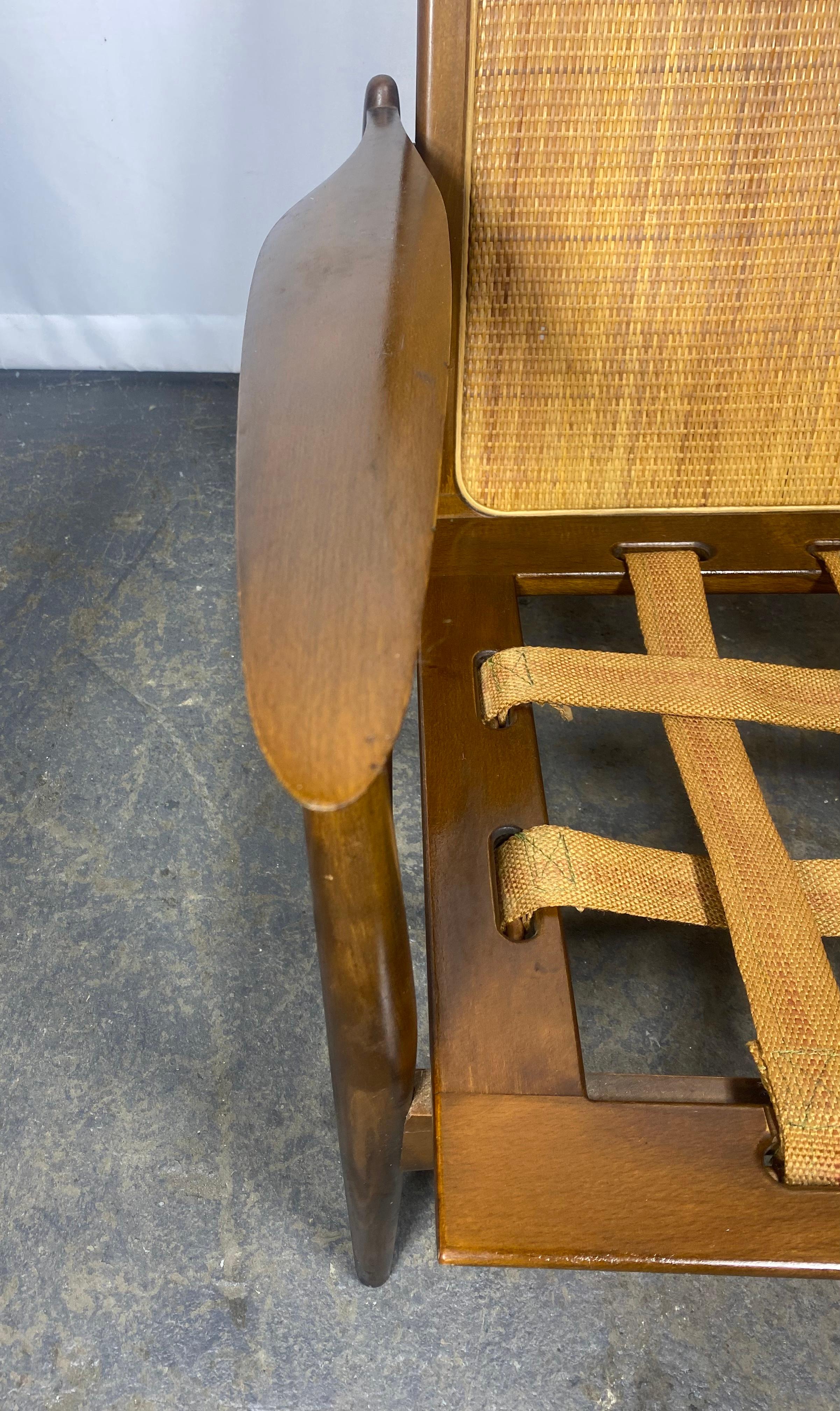 Ib Kofod-Larsen Easy Chair Produced by Selig... Classic Danish Modern,  DENMARK For Sale 3