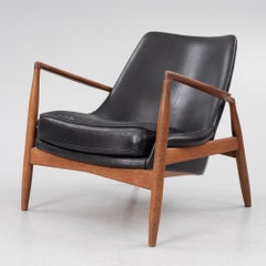 Ib Kofod Larsen Armchair "Seal" made by OPE in Sweden 1960