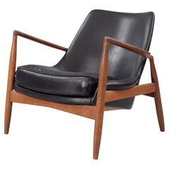 Ib Kofod Larsen, Easy Chair  "Seal"  made by OPE in Sweden 1960