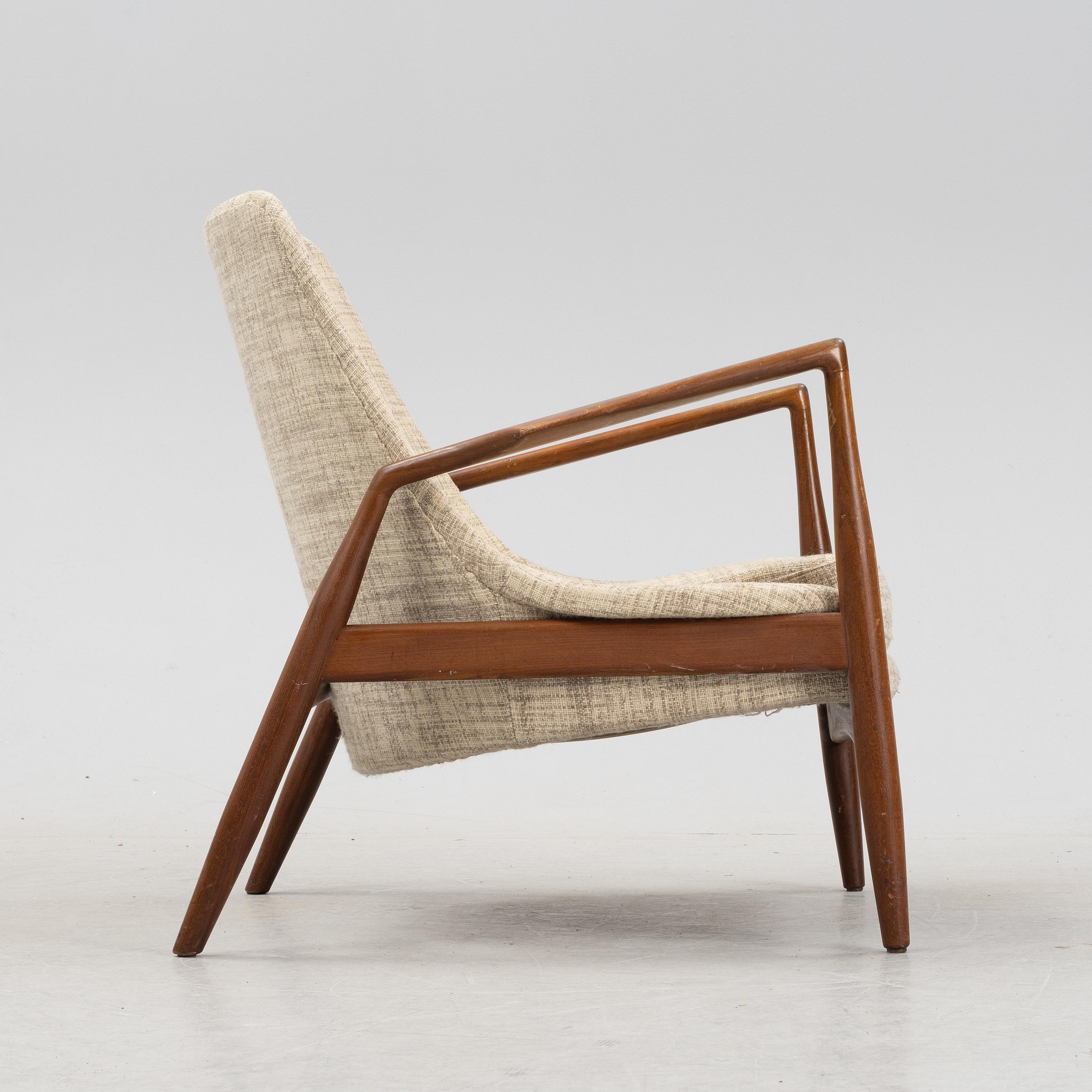 Wood Ib Kofod Larsen, Easy Chair  