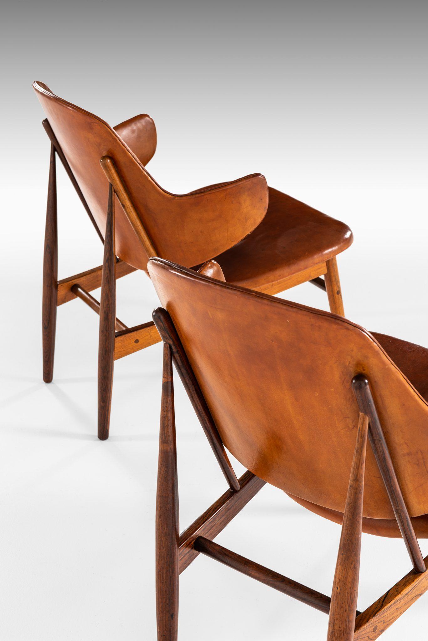 Ib Kofod-Larsen Easy Chairs Model DP 9 by Christensen & Larsen in Denmark 2
