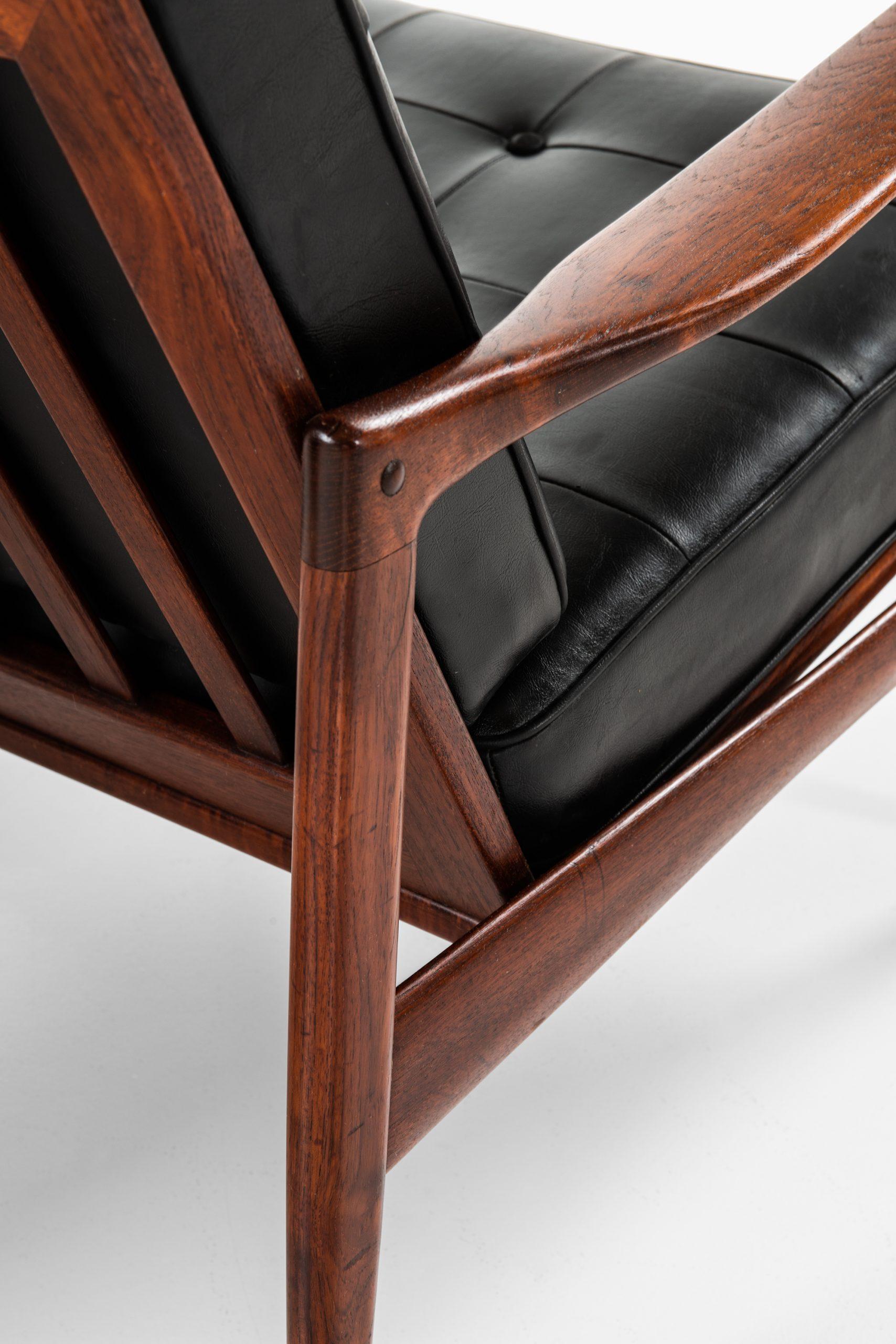 Ib Kofod-Larsen Easy Chairs Model Kandidaten Produced by OPE in Sweden 2