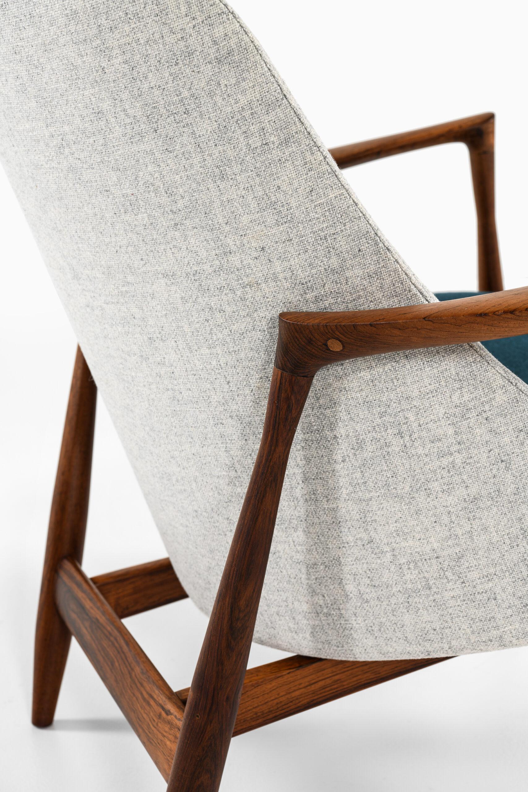 Fabric Ib Kofod-Larsen Easy Chairs Model U56 / Elizabeth by Christensen & Larsen