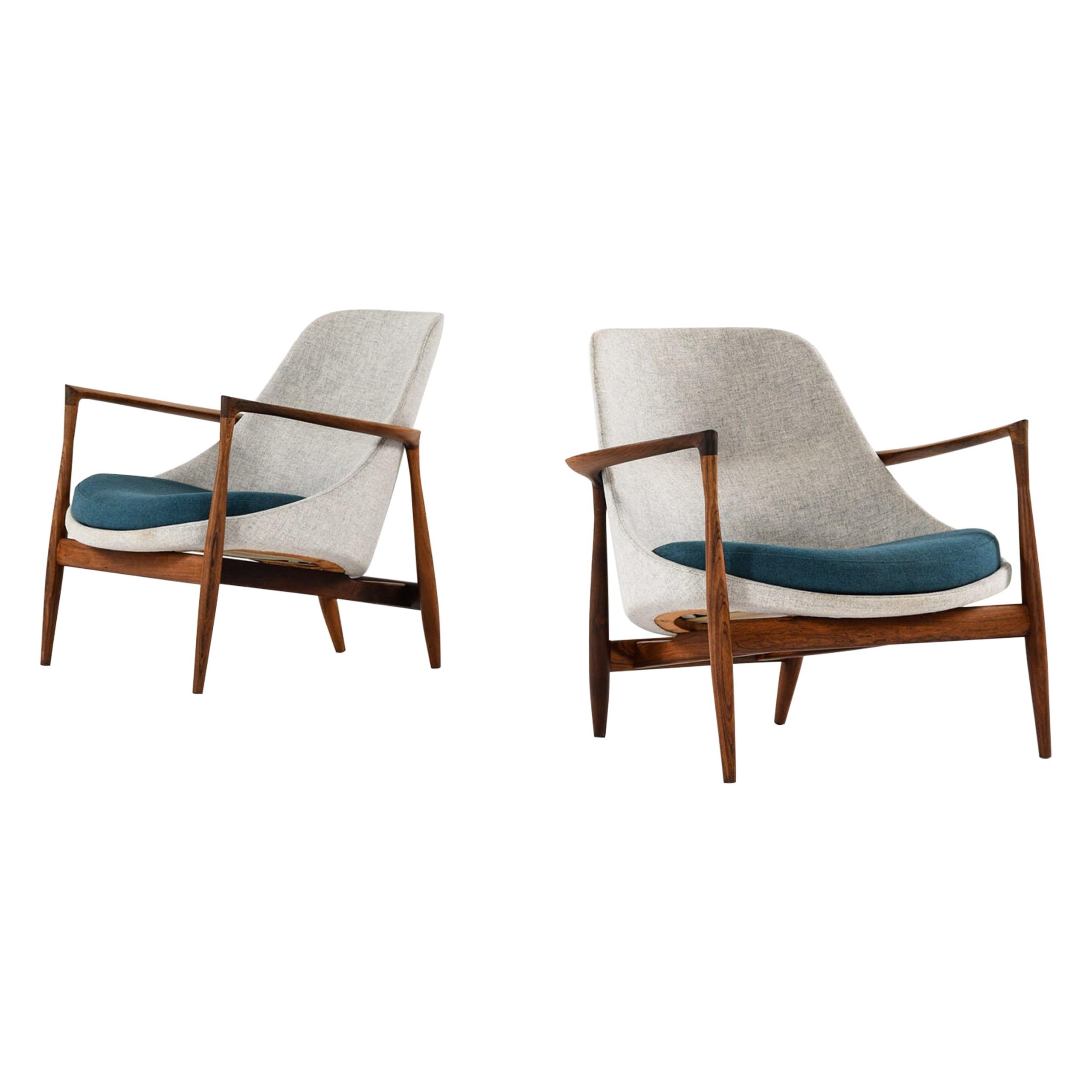Ib Kofod-Larsen Easy Chairs Model U56 / Elizabeth by Christensen & Larsen