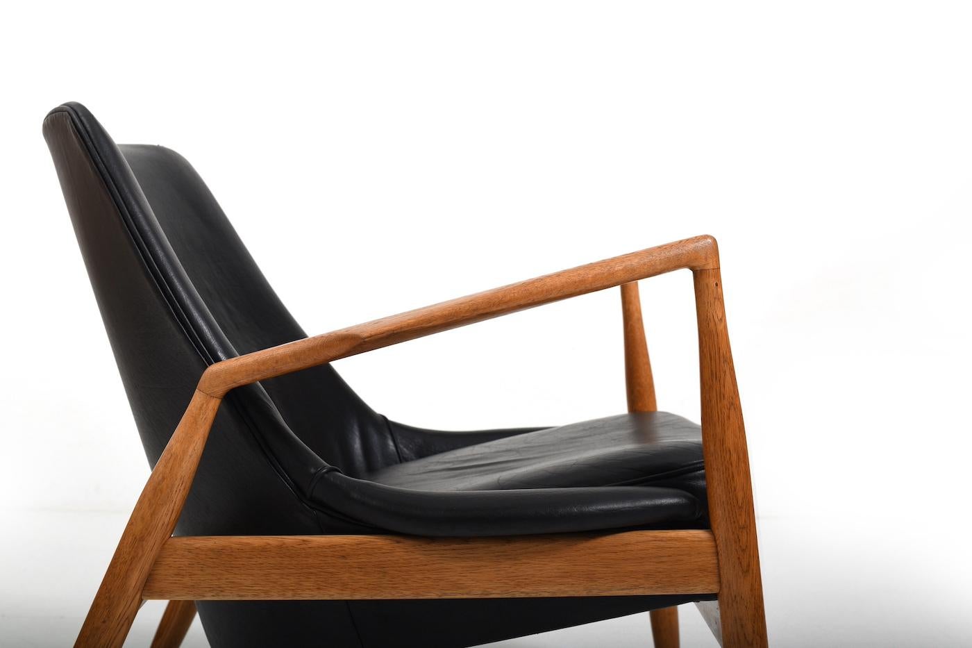 Ib Kofod Larsen Easychair Sälen / Seal Chair 1960s for Ope 5