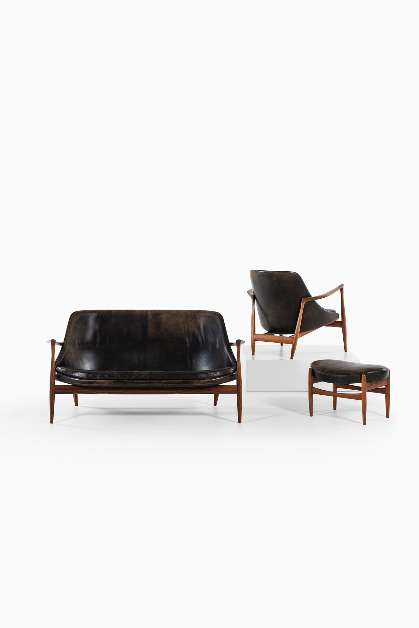 Ib Kofod-Larsen Elizabeth Easy Chair with Stool by Christensen & Larsen 7