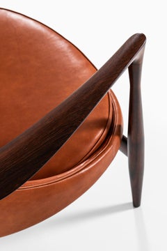 Ib Kofod-Larsen Elizabeth Easy Chairs by Christensen & Larsen in Denmark