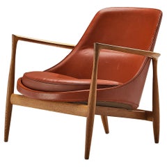 Ib Kofod-Larsen 'Elizabeth' Lounge Chair in Original Leather
