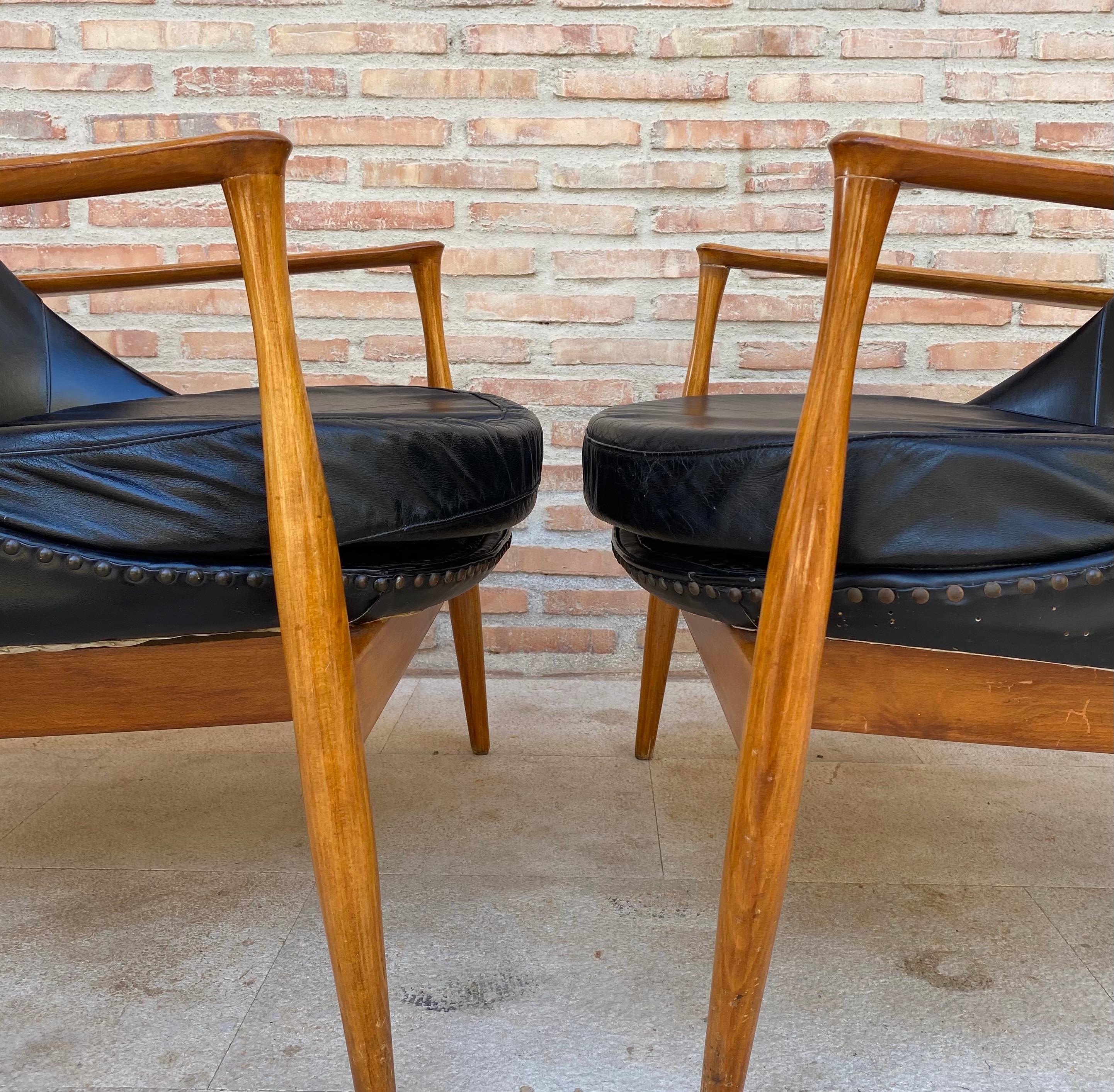 Ib Kofod Larsen Elizabeth Lounge Chair, Set of Two For Sale 1
