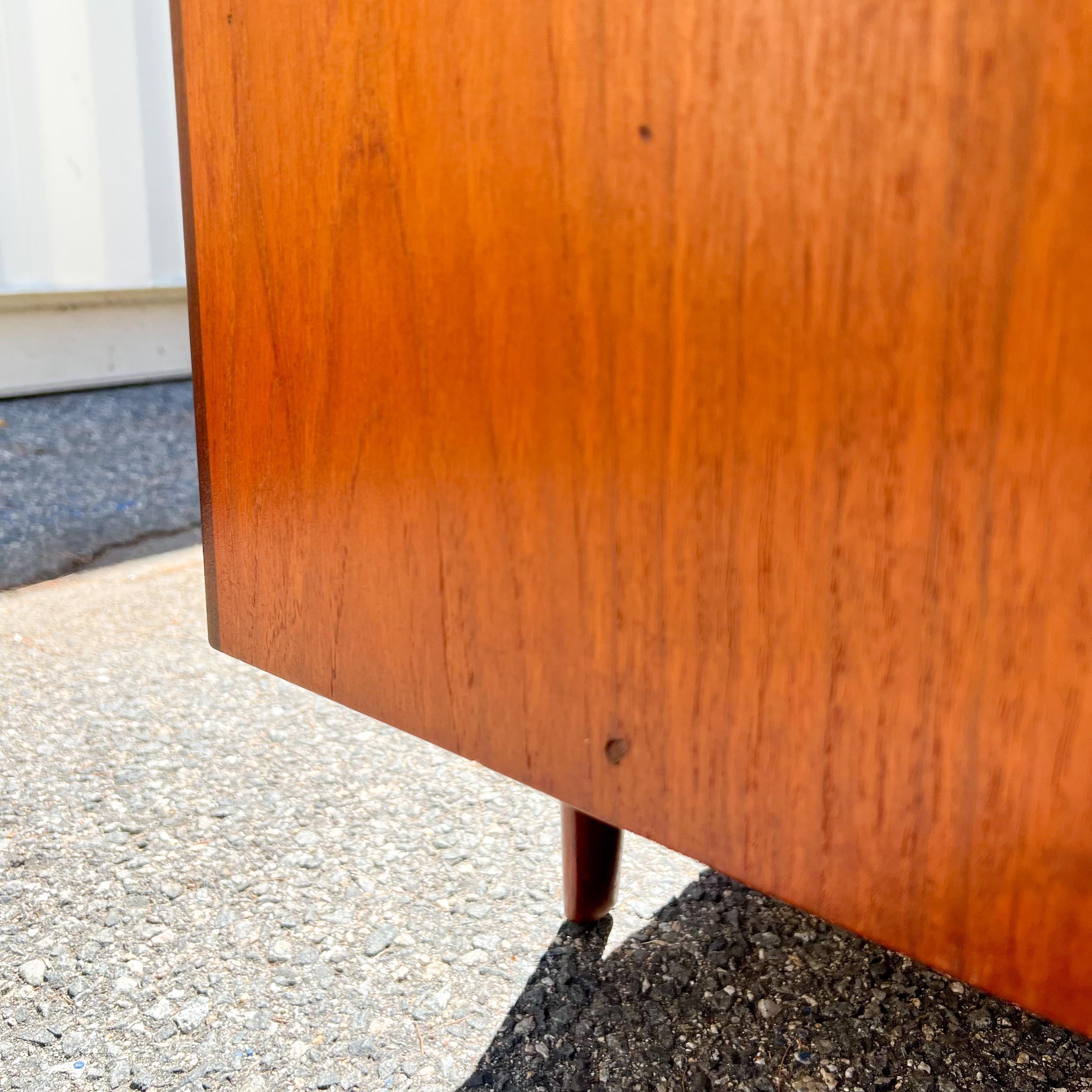 IB Kofod-Larsen for Clausen and Son Teak Credenza/Sideboard In Good Condition In Asheville, NC