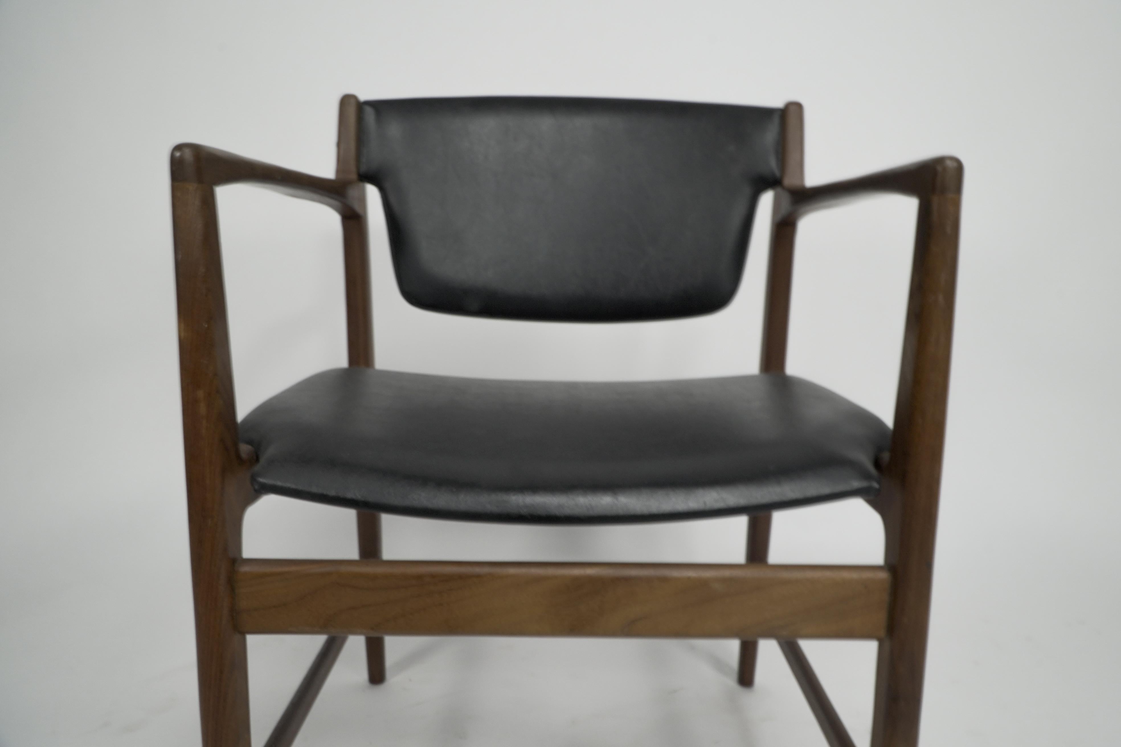 Ib Kofod Larsen for G-Plan Danish Design Range. Teak armchair with G plan stamp For Sale 1