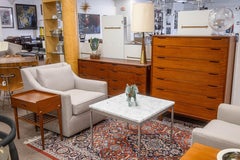 Ib Kofod Larsen for J Clausen & Son Brande Mobelfabrik Danish Teak Wood Lowboy