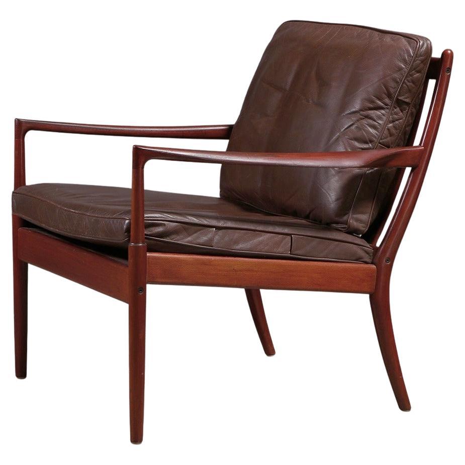 Ib Kofod-Larsen for OPE Möbler 'Samso' Lounge Chair, Sweden, ca. 1958 For Sale