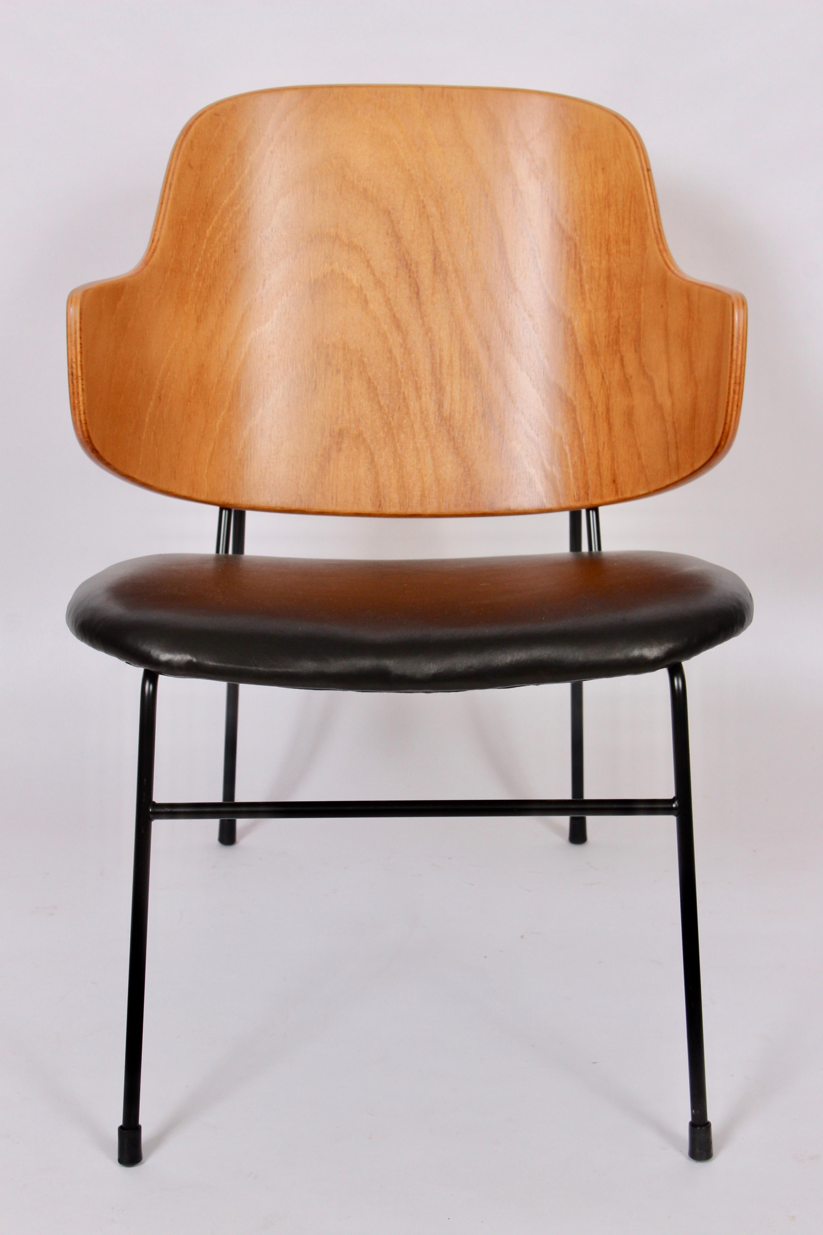 Stuhl „Penguin“ von Ib Kofod-Larsen für Selig, 1960er Jahre (Skandinavische Moderne)