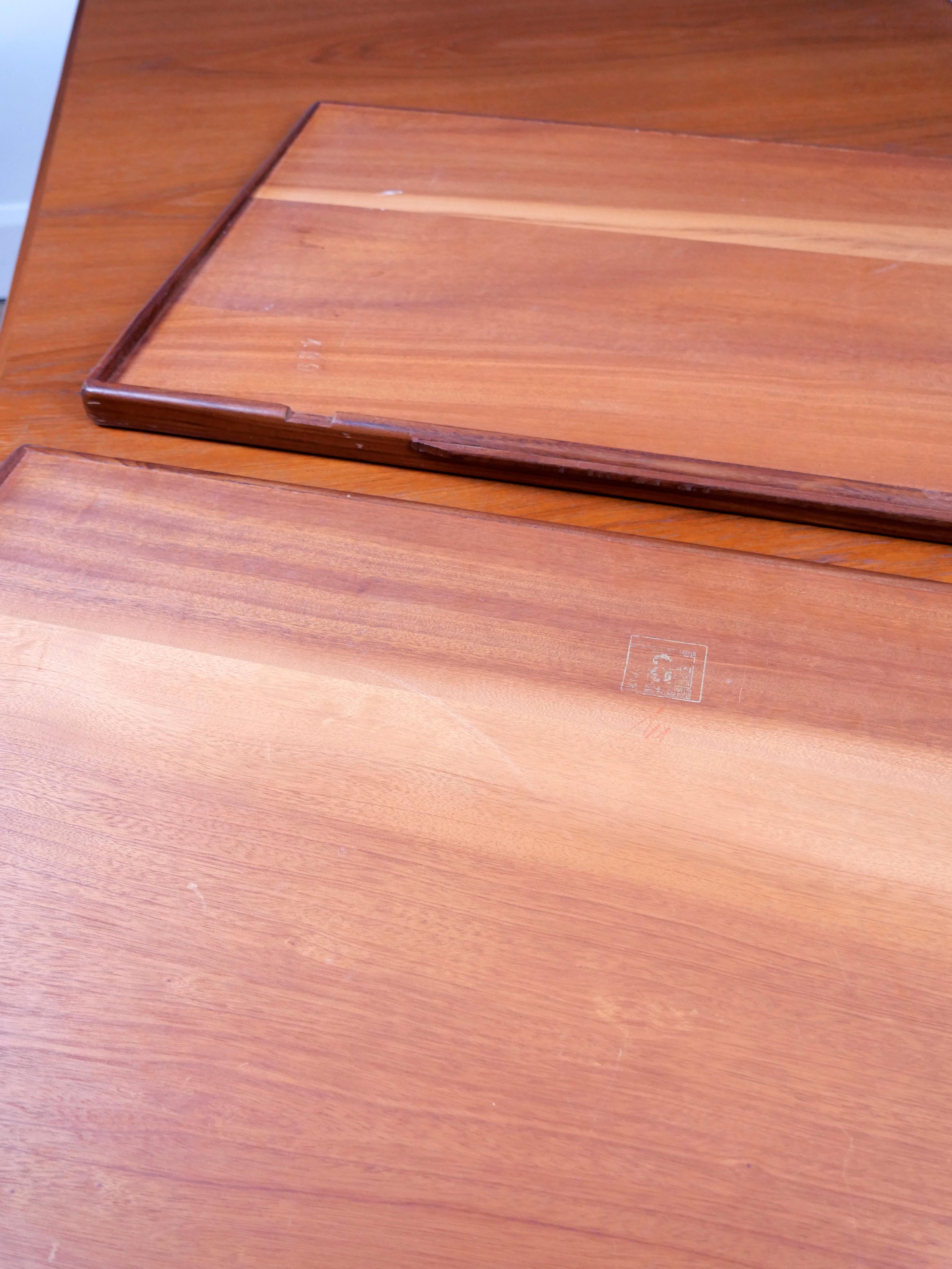 Ib Kofod-Larsen, G-Plan 'Danish Design' series 1960s teak extending dining table en vente 11