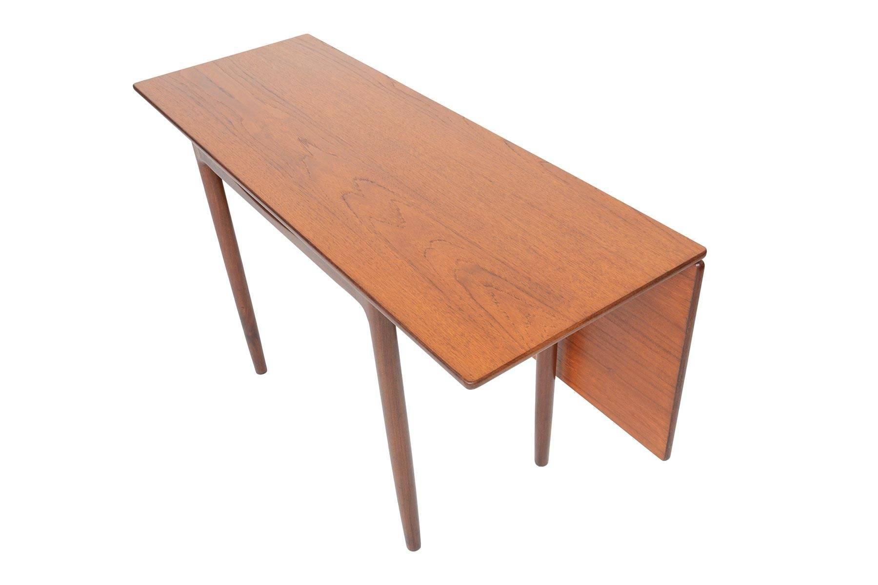 Teak Ib Kofod Larsen G Plan Danish Range Drop-Leaf Dining Table