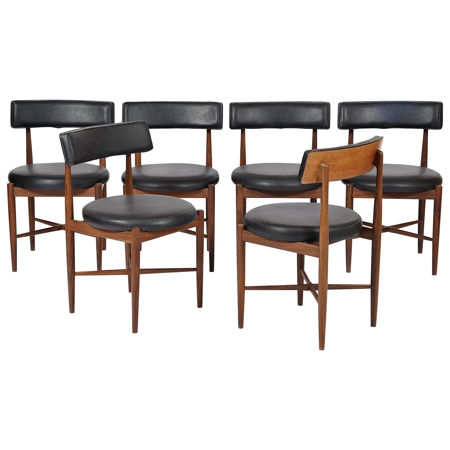 Ib Kofod Larsen G-Plan Teak Dining Chairs