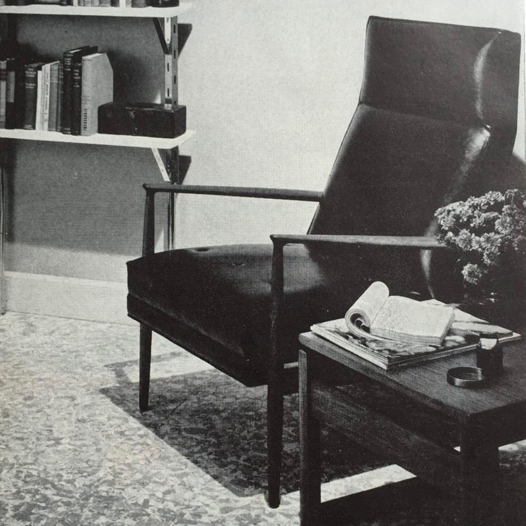 Ib Kofod-Larsen Highback Lounge Chair For Sale 2