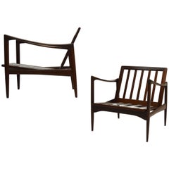 Ib Kofod Larsen Kandidaten Easy Chairs for OPE