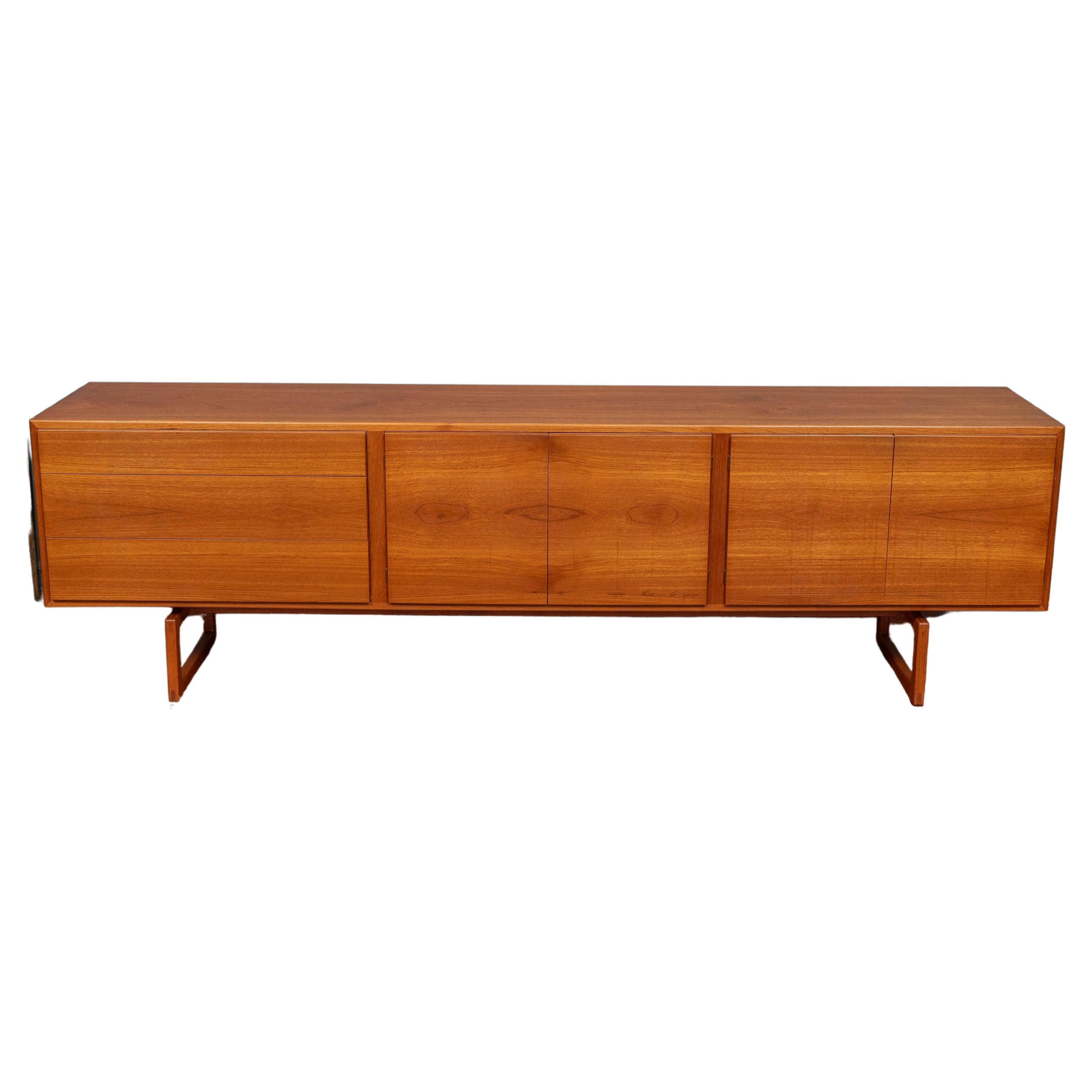 ib Kofod-Larsen Large Teak Credenza For Sale