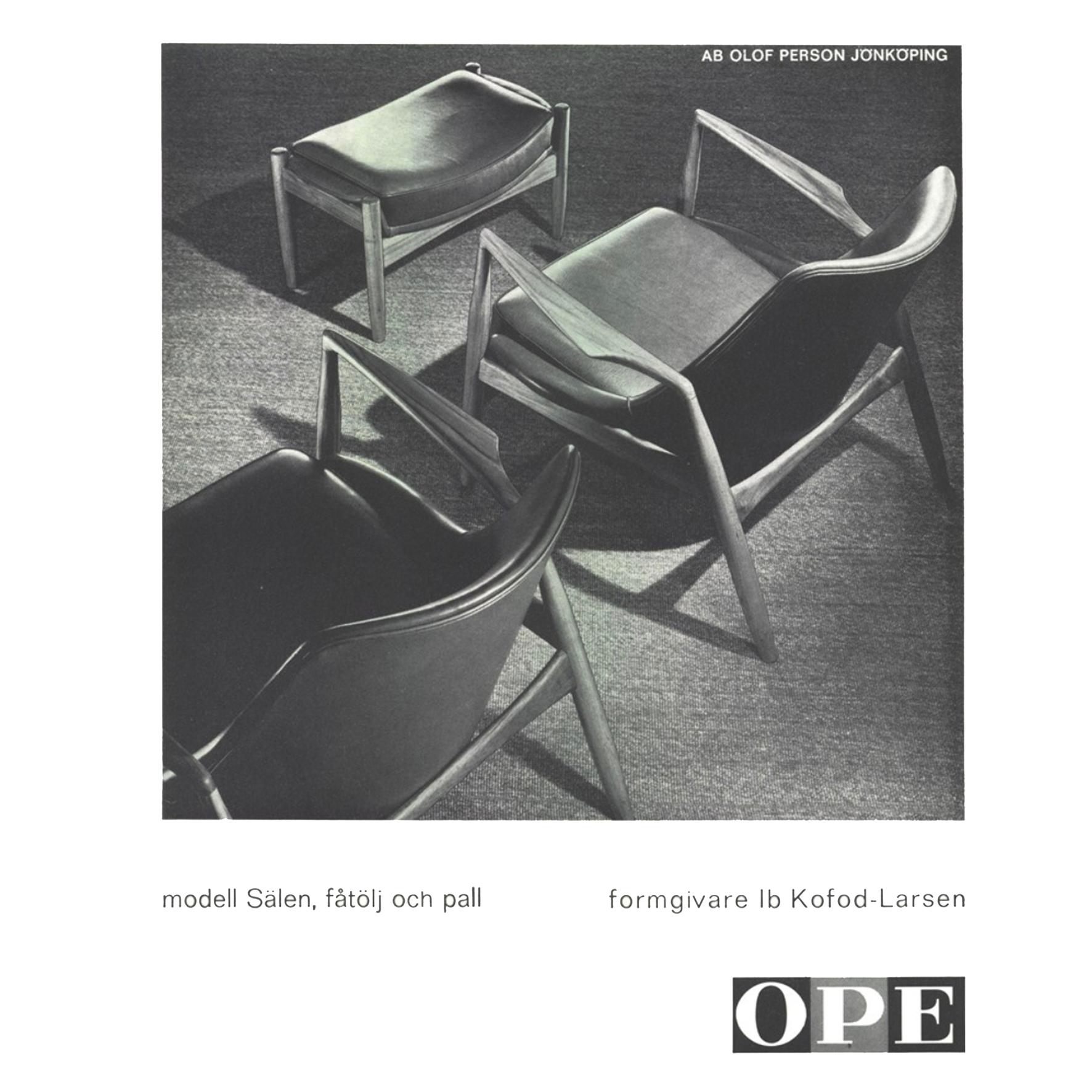 Ib Kofod-Larsen, Lounge Armchair 