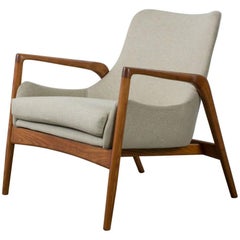 Ib Kofod-Larsen Lounge Chair, Denmark, 1950s