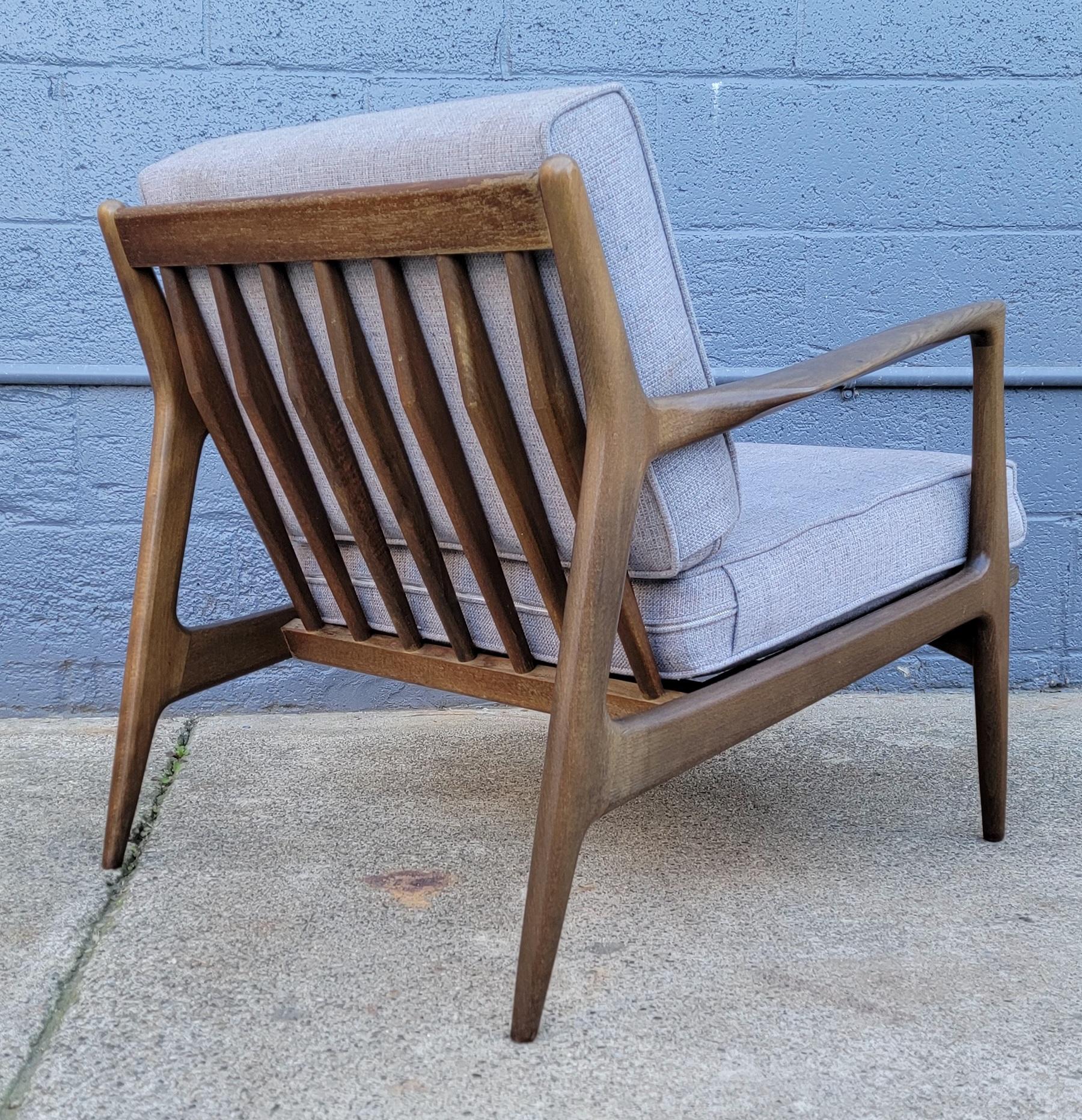 Scandinavian Modern Ib Kofod-Larsen Lounge Chair